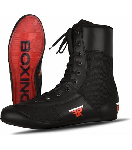 Amazon.com: Title Boxing Speed-Flex Encore High-Top Shoes (Black